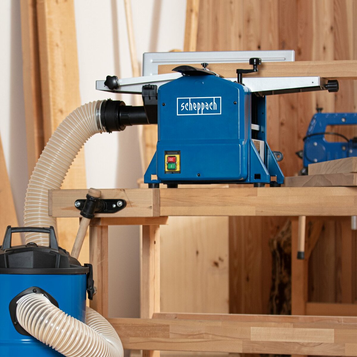 Bild 2 von Scheppach Abricht und Dickenhobelmaschine HMS850 inkl Maschinenuntergestell