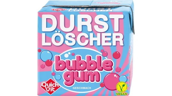 Bild 1 von QuickVit Durstlöscher Bubble Gum