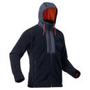 Bild 1 von Fleecejacke Herren warm Winterwandern - SH900 blau