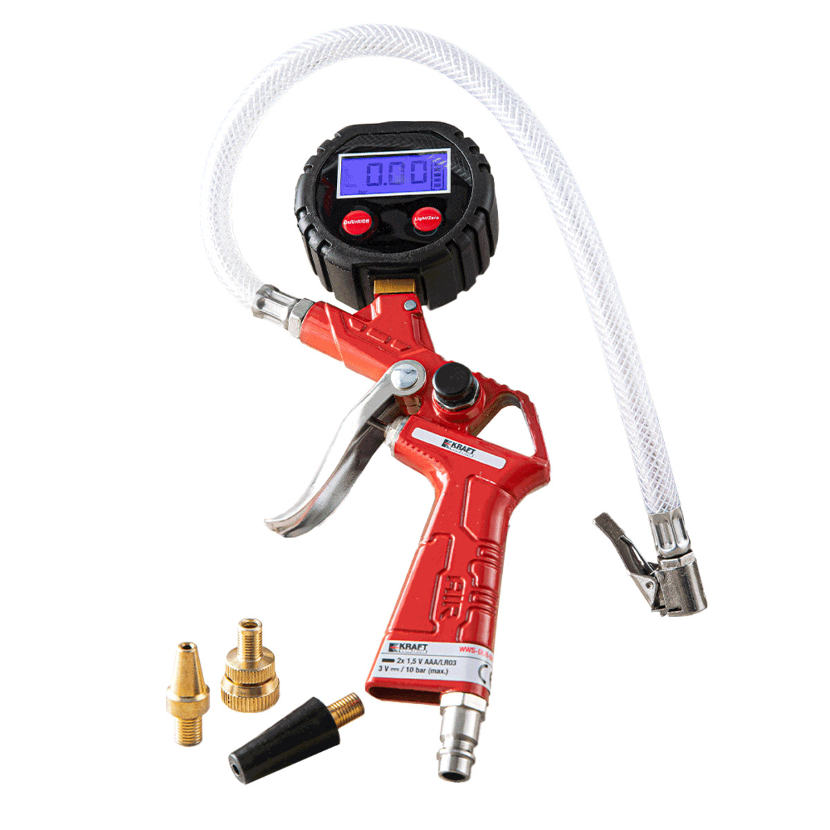Bild 1 von Kraft Werkzeuge Digitaler Druckluftreifenfüller