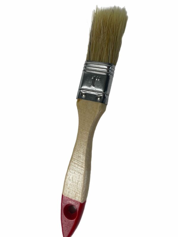Bild 1 von Vago-Tools Lackierpinsel Lasuren Maler Pinsel 6x Flachpinsel Chinaborste 25 mm
