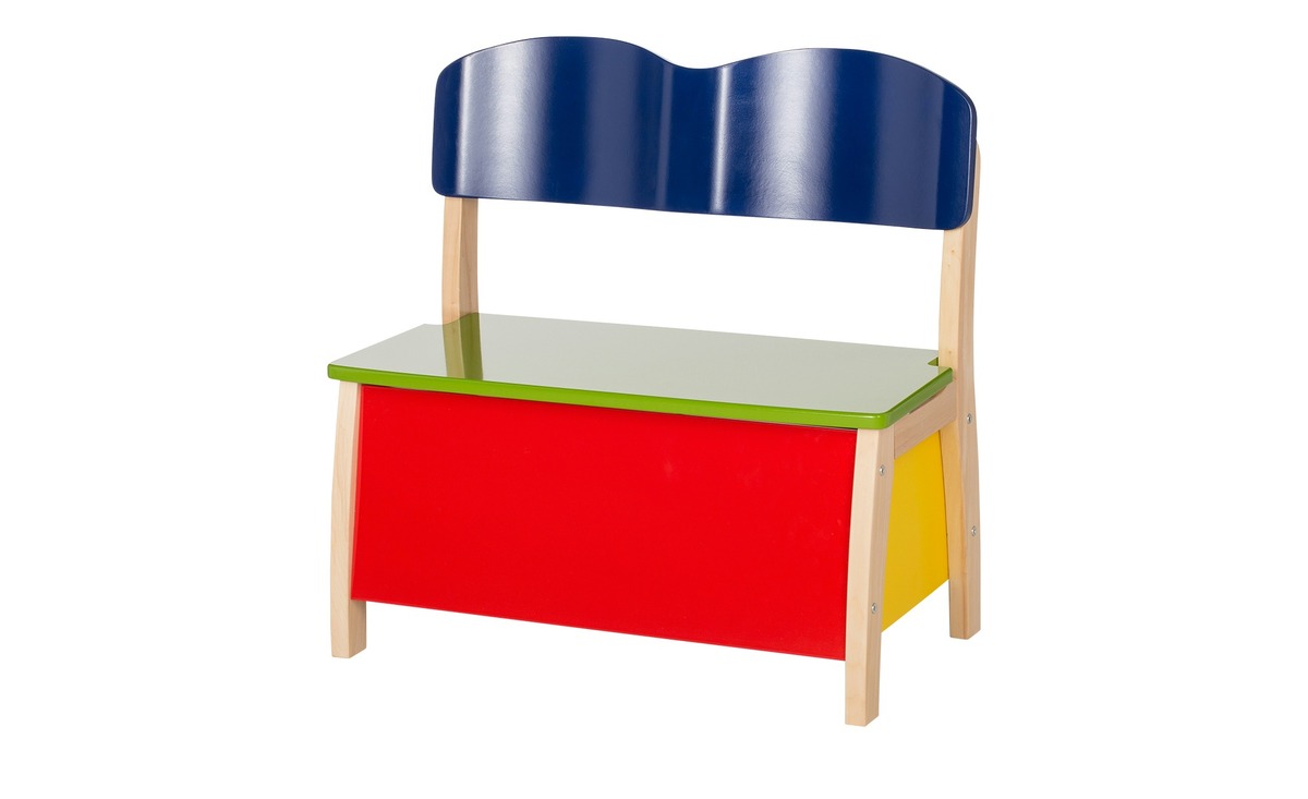 Bild 1 von Kindertruhenbank  Premium mehrfarbig Maße (cm): B: 62 H: 61,5 T: 33 Bänke
