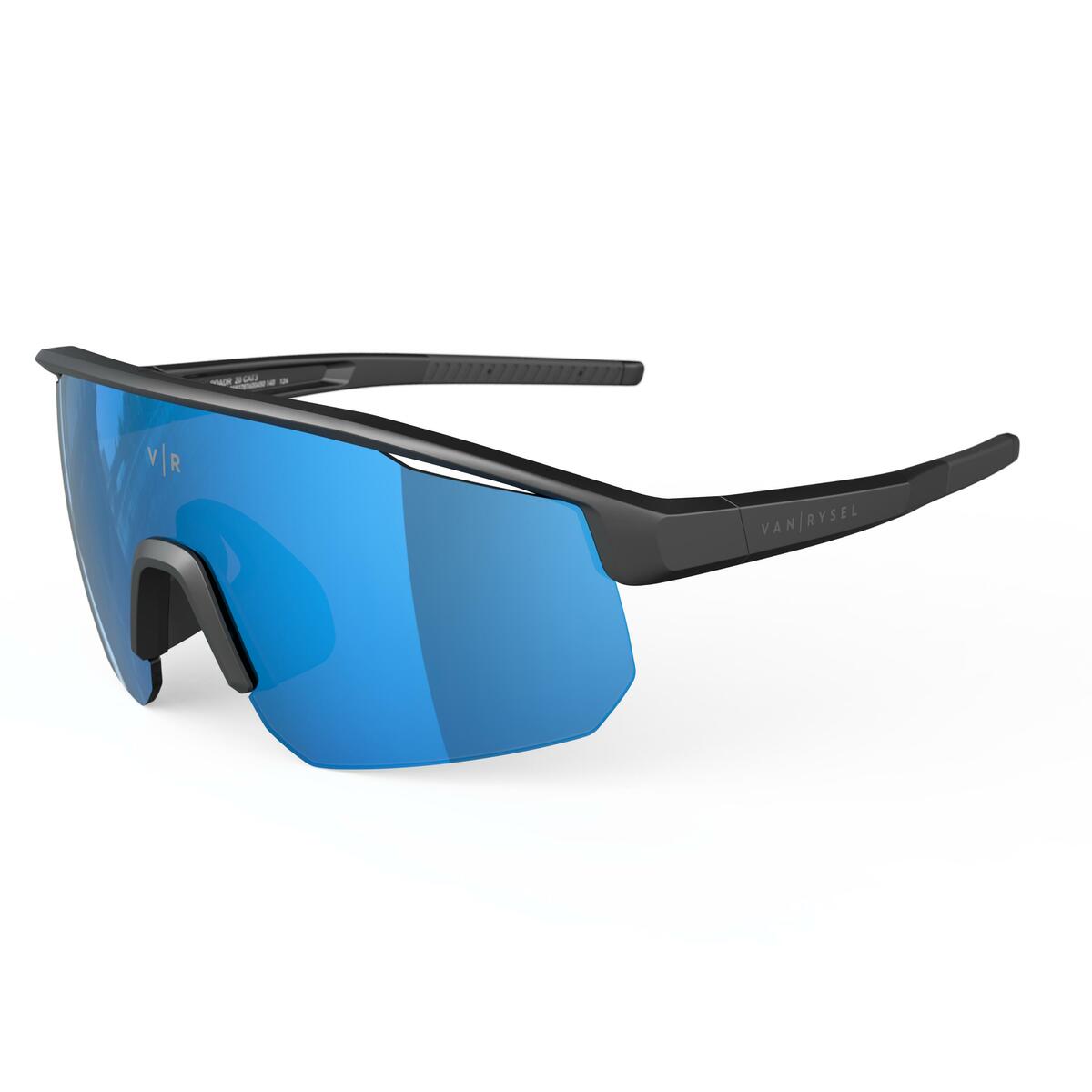 Bild 1 von Fahrradbrille Rennrad ROADR 900 Damen/Herren Kategorie 3 schwarz/blau