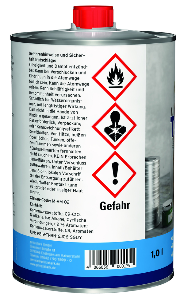 Bild 2 von Premium Terpentinersatz Universalreiniger Bremsenreiniger Farblos