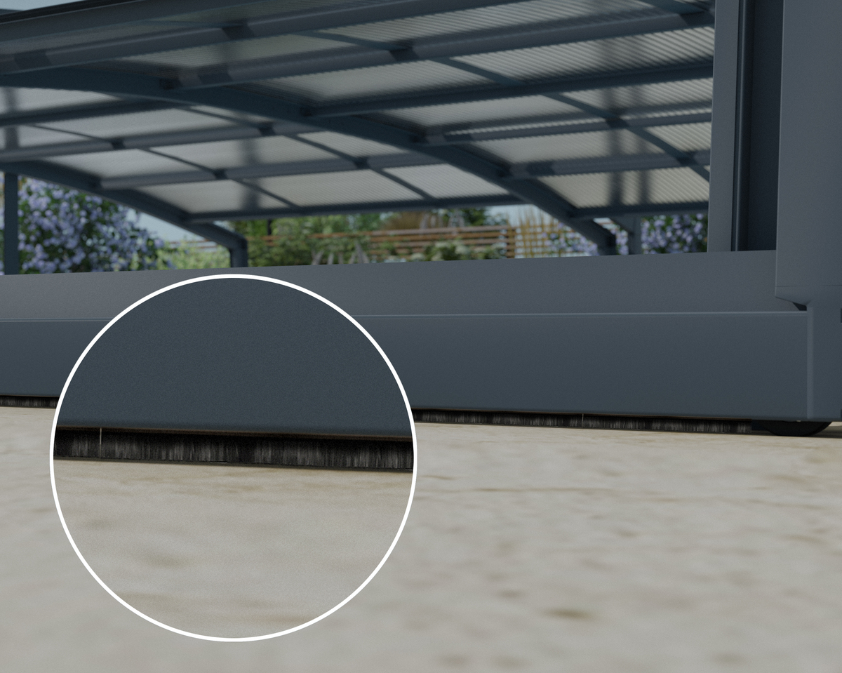 Bild 3 von Palram/Canopia Poolüberdachung Majorca 670 x 458 cm, anthrazit