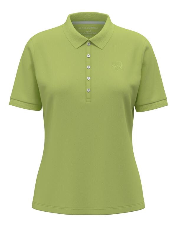 Bild 1 von Via Cortesa - Basic Poloshirt in Unifarbe