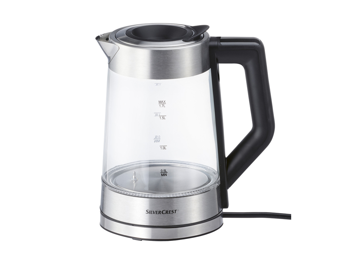 Bild 1 von SILVERCREST® KITCHEN TOOLS Digitaler Glas-Wasserkocher »SWGD 3000 A2«, mit Farbwechsel