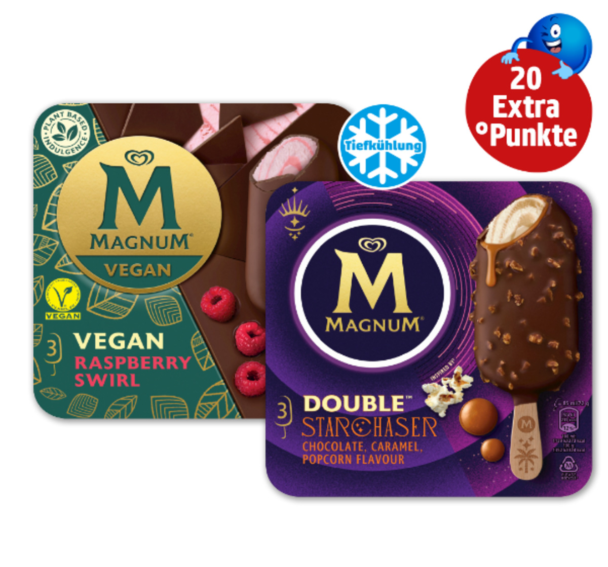 Bild 1 von 20 Extra°Punkte auf Magnum Stieleis*