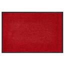 Bild 1 von HOMCOM Fußmatte waschbar Gummiumrandung rutschfest Rot 120 x 90 x 0,7 cm