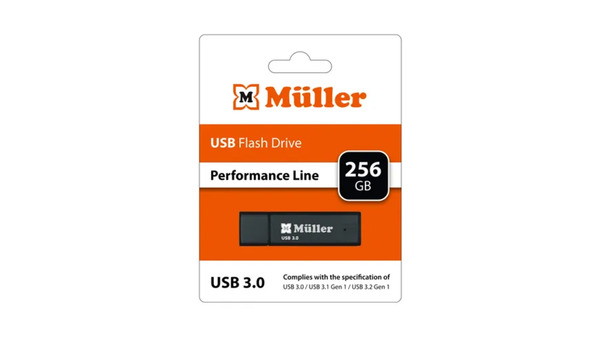 Bild 1 von Müller USB-Stick 3.0 / 256GB Performance Line