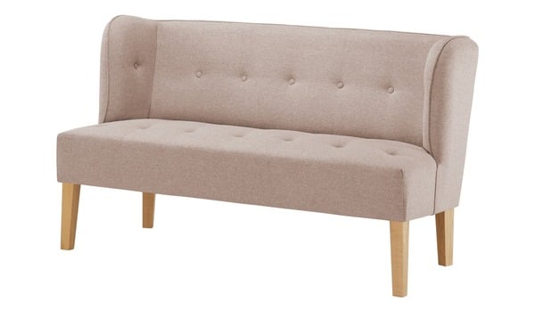 Bild 1 von Twist Küchensofa Webstoff meliert  Astonia rosa/pink Maße (cm): B: 160 H: 88 T: 74,5 Bänke