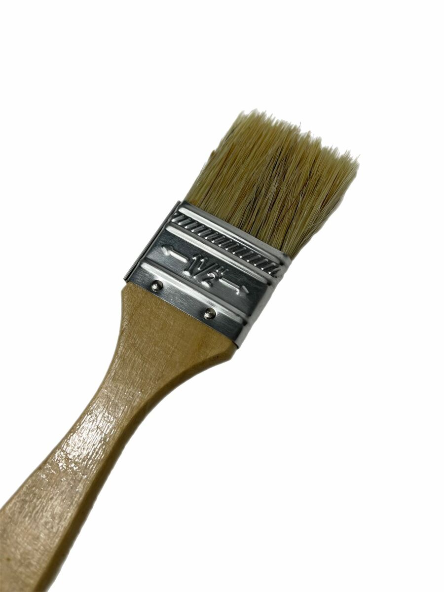Bild 4 von Vago-Tools Lackierpinsel Lasuren Maler Pinsel 12x Flachpinsel Chinaborste 38mm
