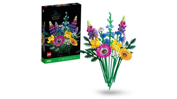 Bild 1 von LEGO Icons 10313 Wildblumenstrauß, Heimdeko Blumen-Set für Erwachsene