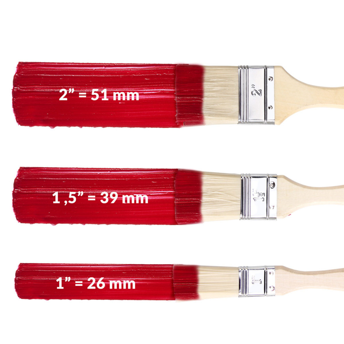 Bild 4 von monzana® Pinselset 15 tlg. Holz