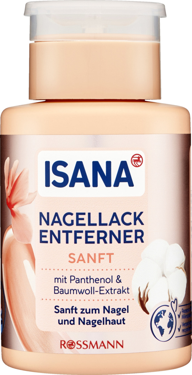 Bild 1 von ISANA Nagellackentferner sanft