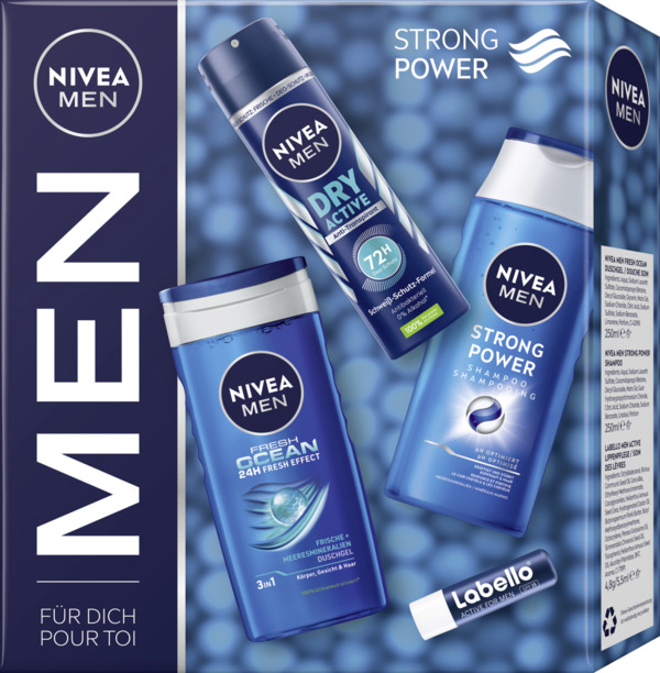 Bild 1 von NIVEA MEN Strong Power Geschenkset