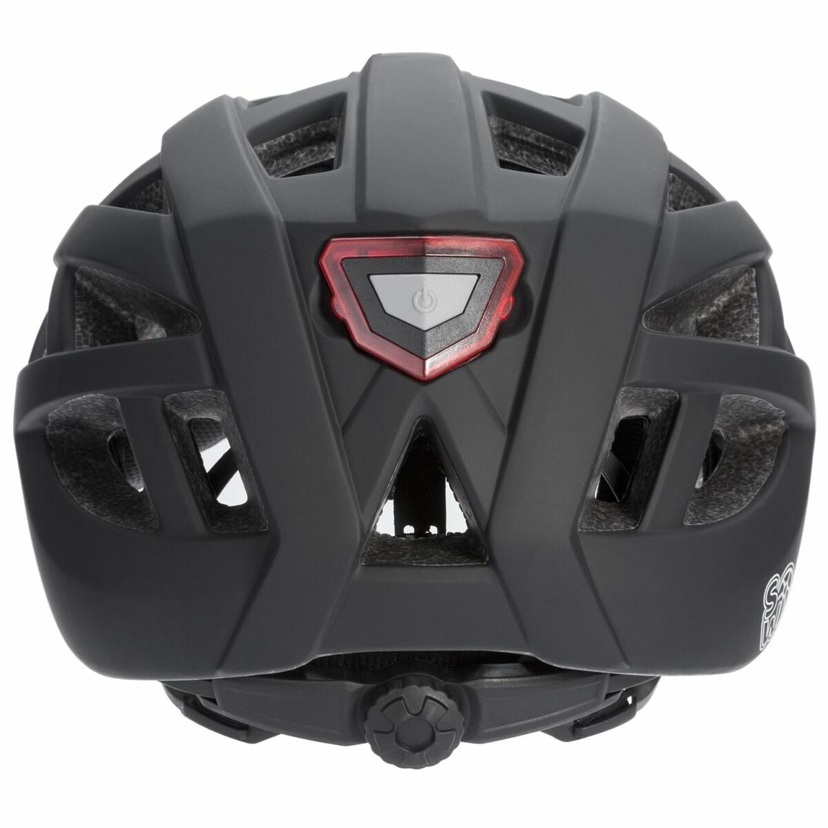 Bild 1 von Spielwerk® Kinderhelm schwarz-orange Größe S/M