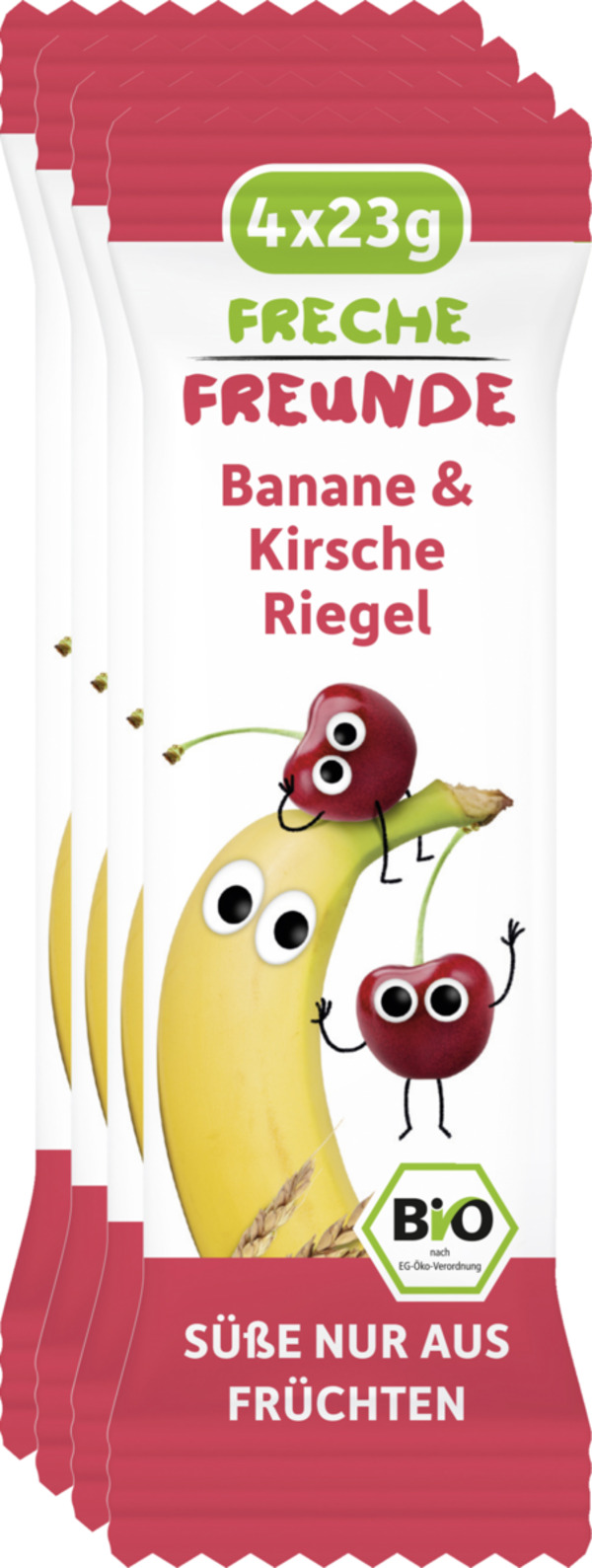 Bild 2 von Freche Freunde Bio Frecher Riegel Banane & Kirsche