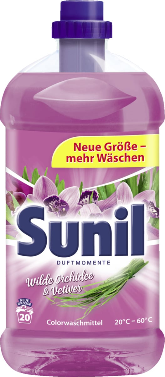 Sunil Duftmomente Wilde Orchidee Vollwaschmittel Fl Ssig Wl Von