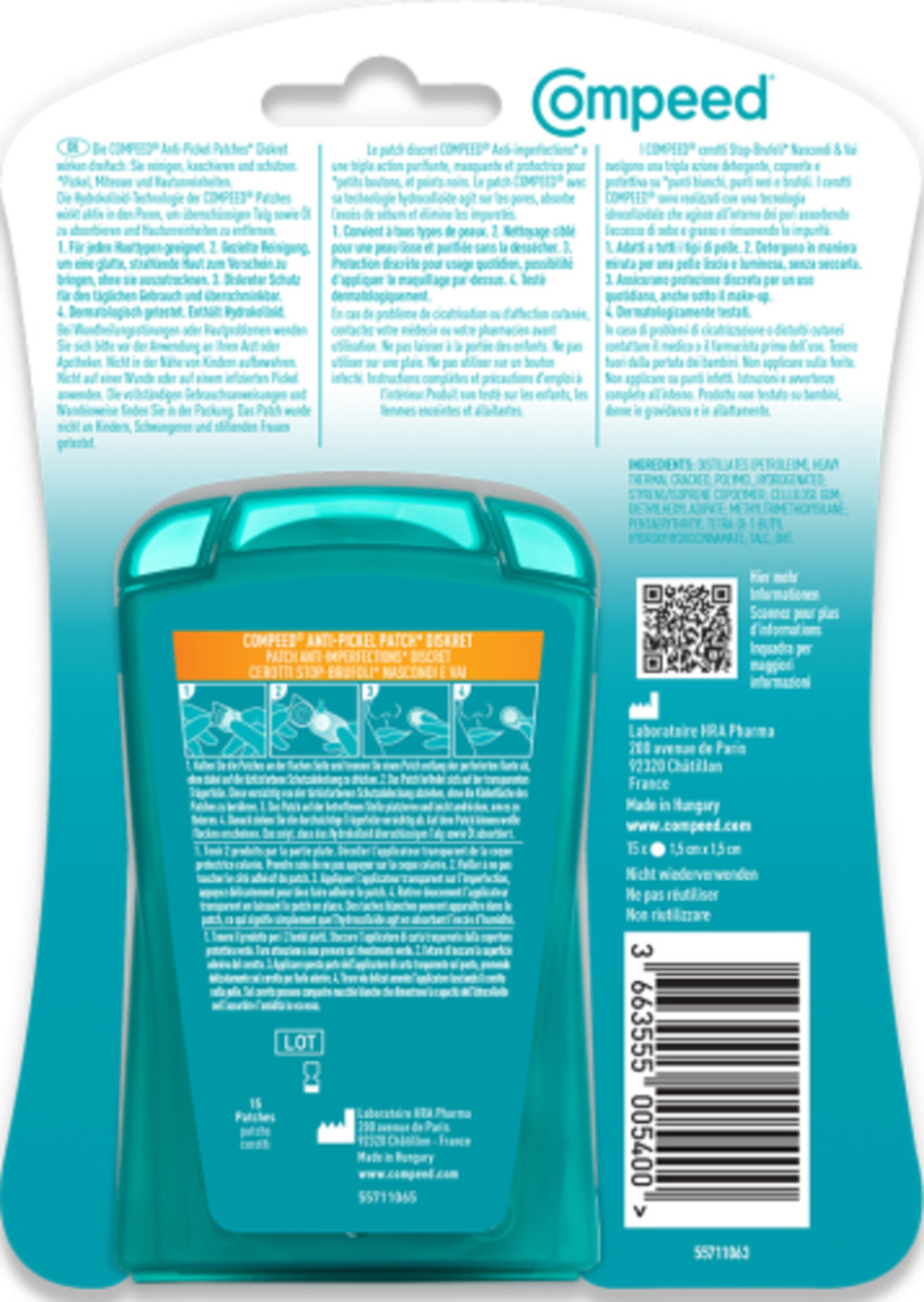 Bild 2 von Compeed Anti-Pickel Patch DISKRET