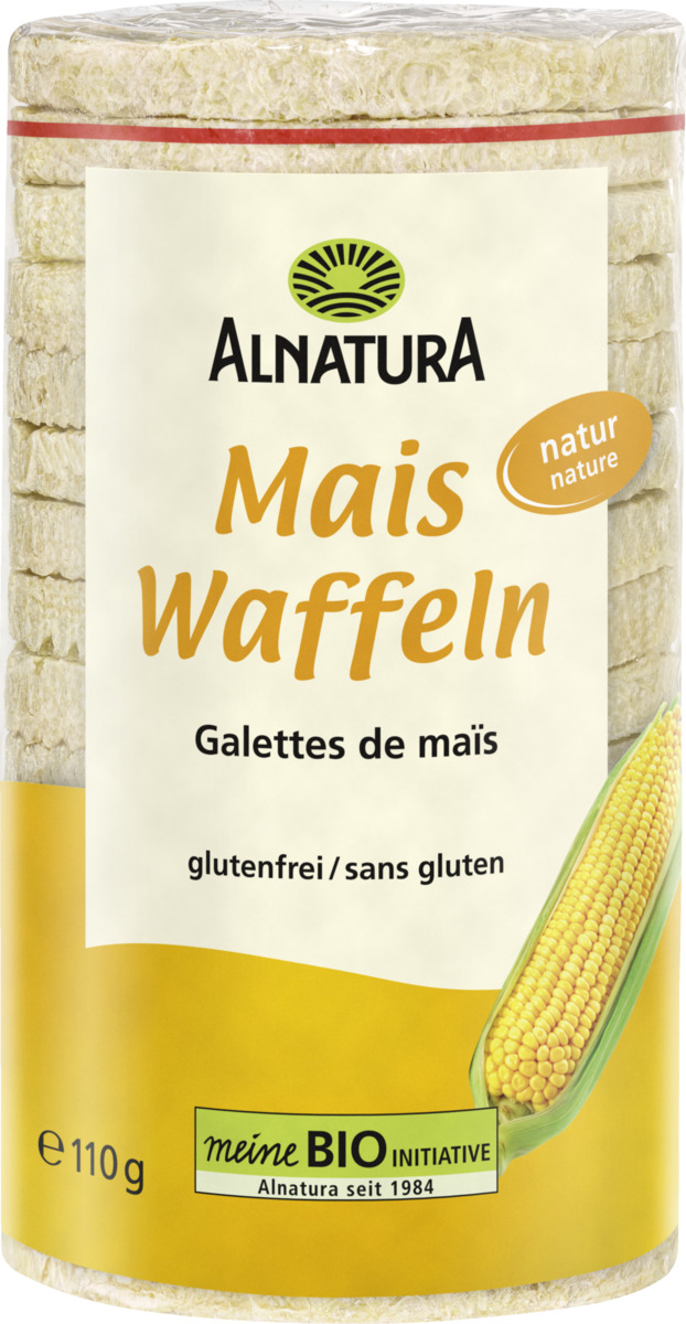 Bild 1 von Alnatura Bio Maiswaffel natur