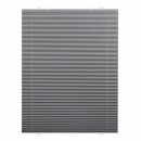 Bild 1 von Lichtblick Plissee Haftfix, ohne Bohren Grau, 50 cm x 130 cm (B x L)