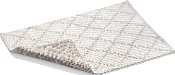 Bild 2 von IDEENWELT Webteppich creme/weiß