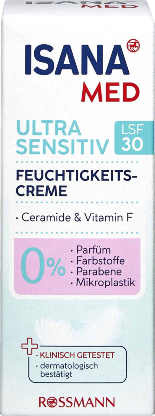 Bild 1 von ISANA MED Feuchtigkeitscreme ultra sensitiv LSF 30