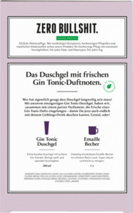 Brooklyn Soap Company Gin Tonic Duschgel & Emaille-Becher Geschenkset