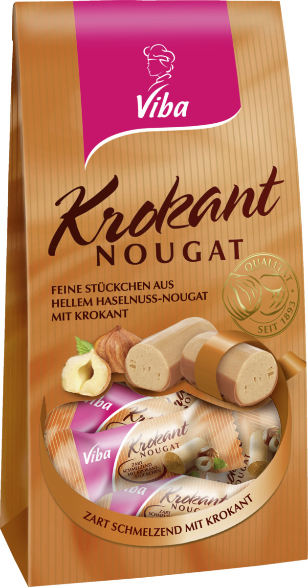Bild 1 von Viba Krokant Nougat Minis Beutel