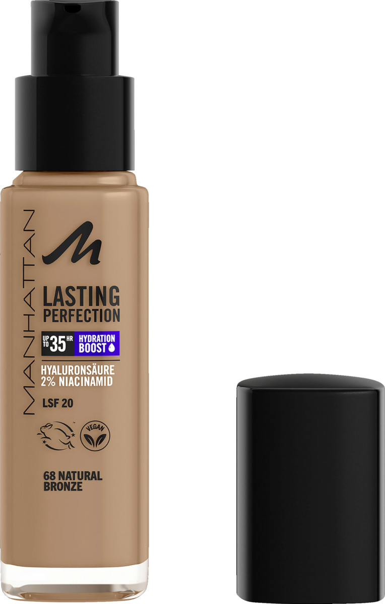 Bild 2 von Manhattan Lasting Perfection Foundation 68 Natural Bronze