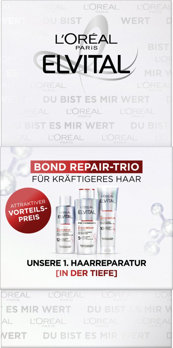 Bild 1 von L’Oréal Paris Elvital Bond Repair-Trio