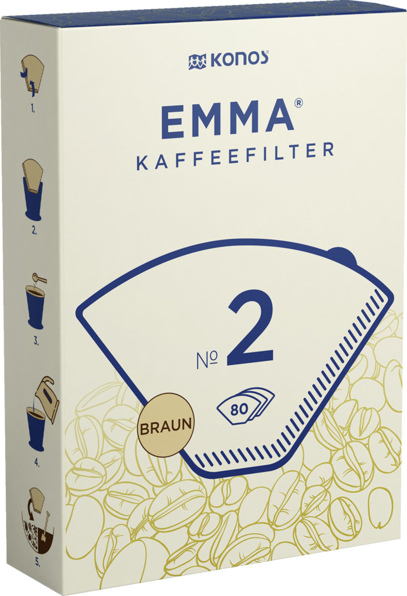 Bild 2 von EMMA Kaffeefilter braun Gr. 2