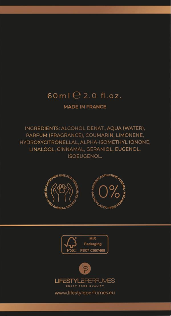 Bild 3 von Câline Homme Powerful Black, EdT 60ml