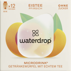 waterdrop Microdrink Eistee Pfirisch