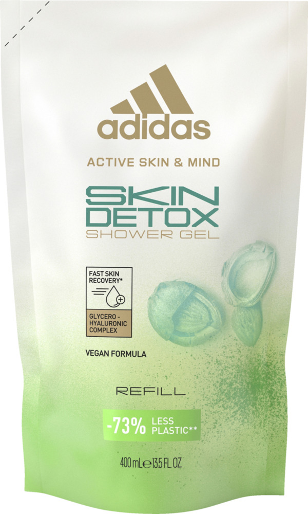 Bild 1 von adidas Skin Detox Shower Gel Female Nachfüllbeutel
