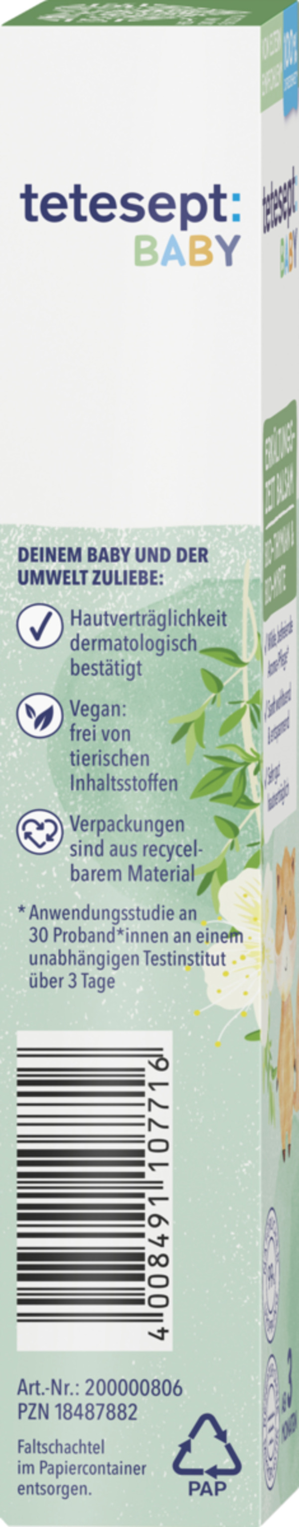 Bild 3 von tetesept Baby Erkältungszeit Balsam