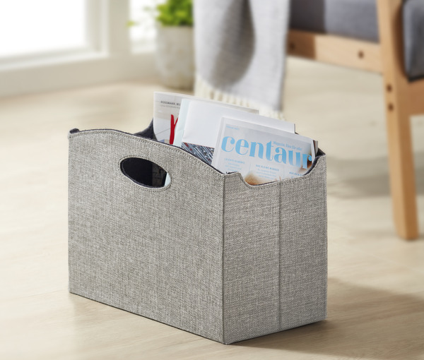 Bild 3 von IDEENWELT Zeitungskorb beige