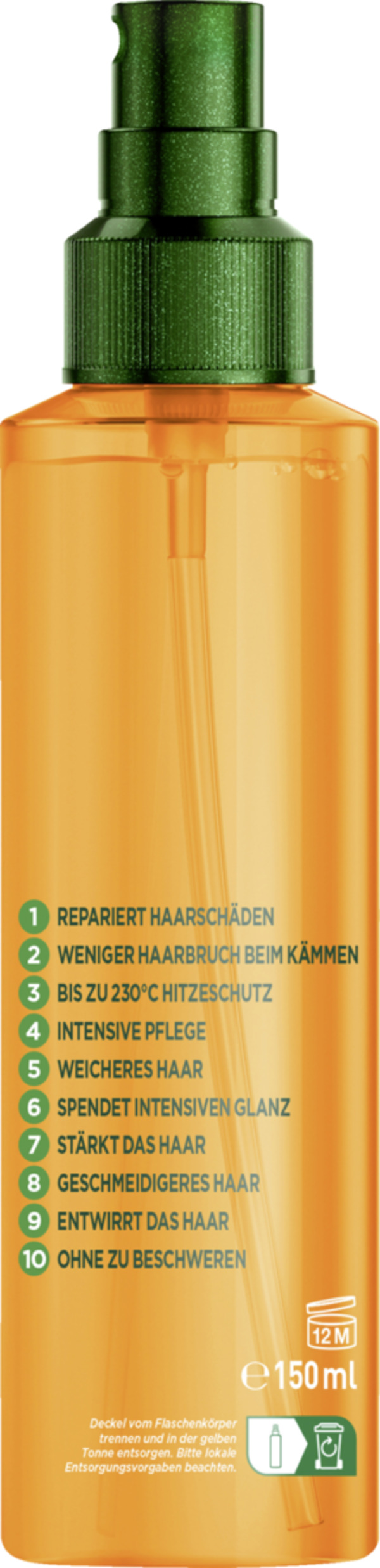 Bild 2 von Garnier Fructis Schadenlöscher Veganes Keratin 10-in-1-Leave-in