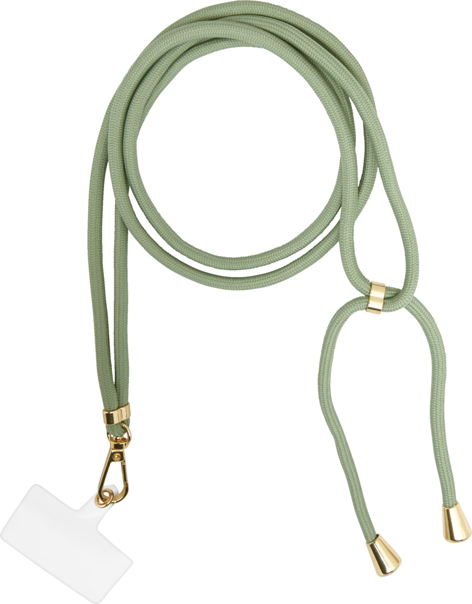 Bild 1 von IDEENWELT Handykette mit Pad grün/gold