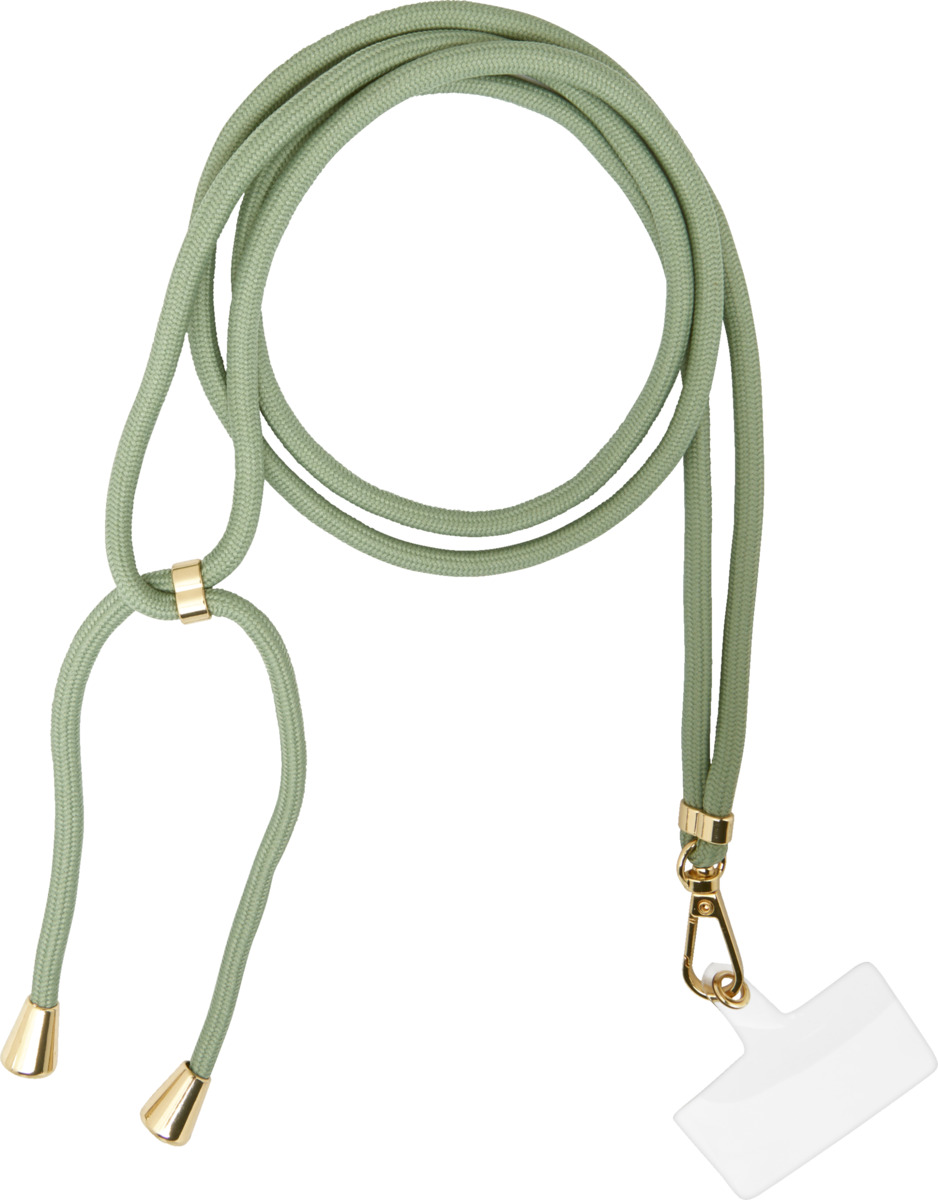 Bild 2 von IDEENWELT Handykette mit Pad grün/gold