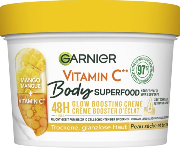 Bild 1 von Garnier Body Superfood Mango Vitamin C Körperpflege