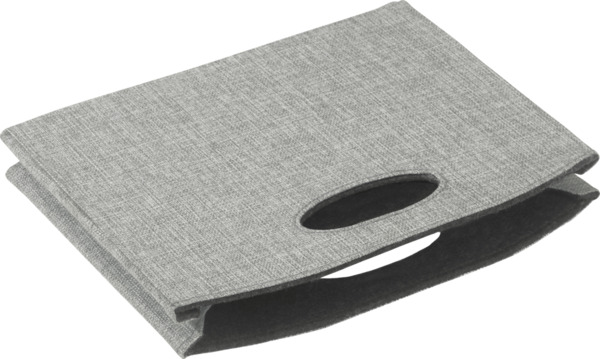 Bild 2 von IDEENWELT Zeitungskorb grau