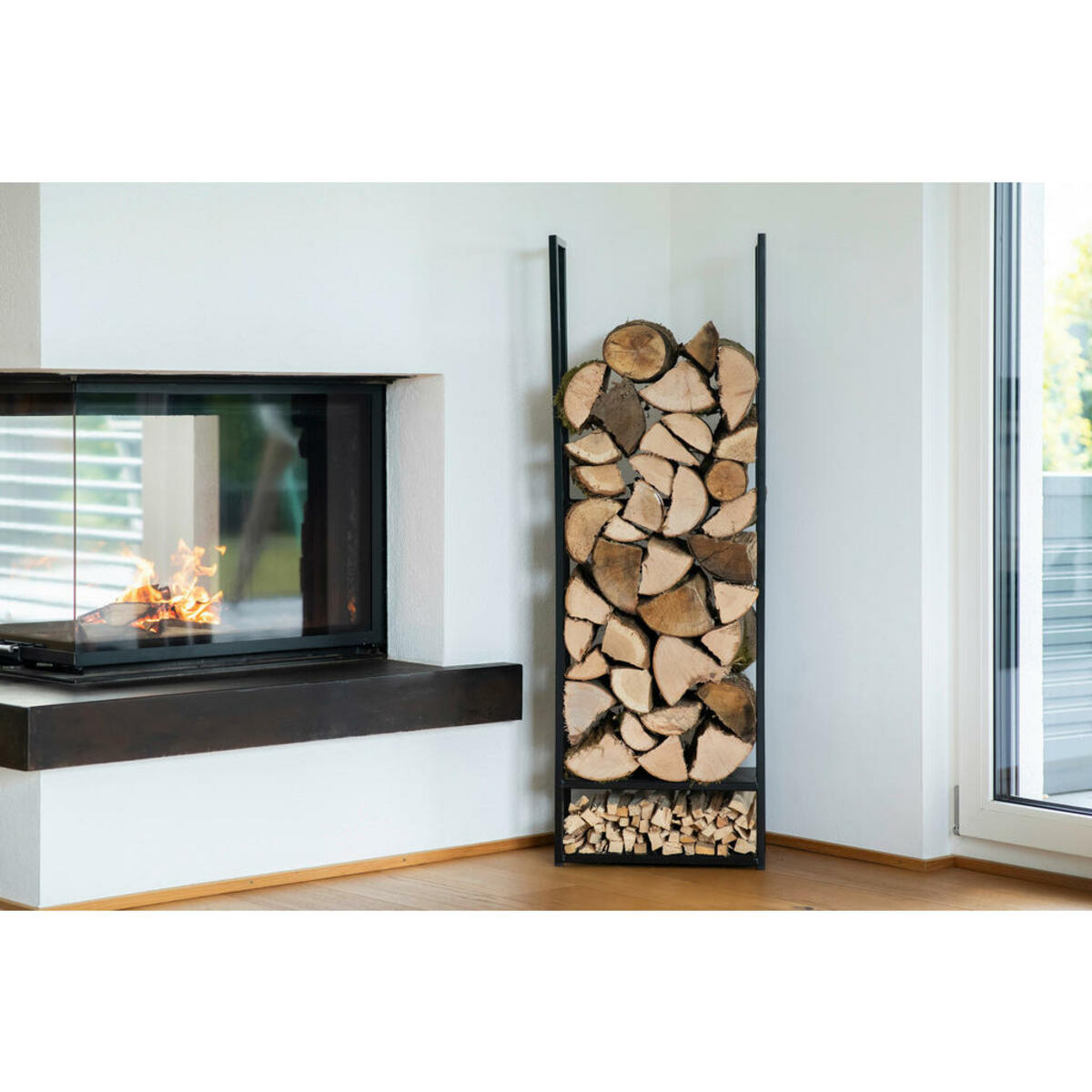 Bild 1 von Westmann Kaminholzkorb Costa natur B/H/L: ca. 36x50x40 cm