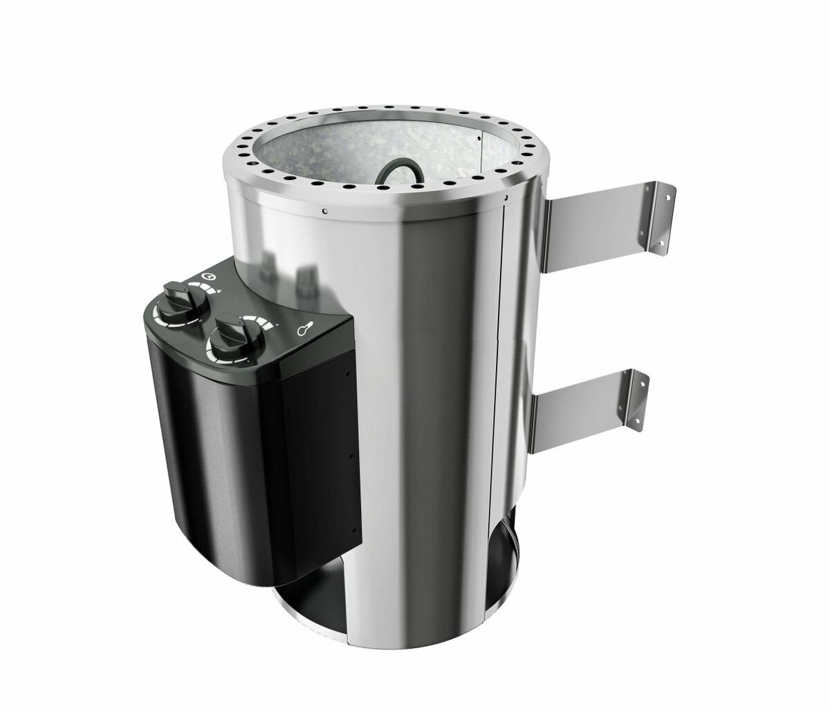 Bild 1 von Karibu Saunaofen 3,6 kW PnP integr. Strg. SET mit 18 kg Steinen