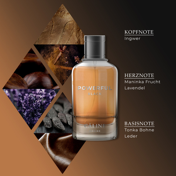 Bild 4 von Câline Homme Powerful Black, EdT 60ml