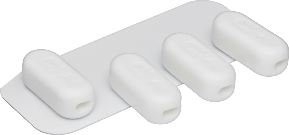 Bild 1 von IDEENWELT Magnetischer Kabelhalter weiß