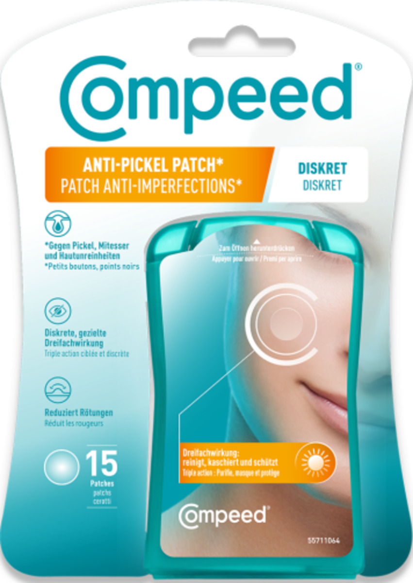 Bild 1 von Compeed Anti-Pickel Patch DISKRET
