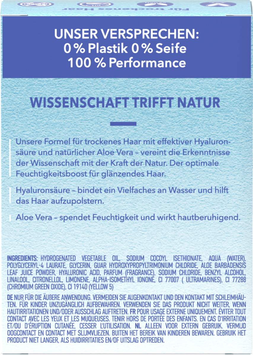 Bild 2 von Foamie Festes Shampoo Hyaluron & Aloe Vera