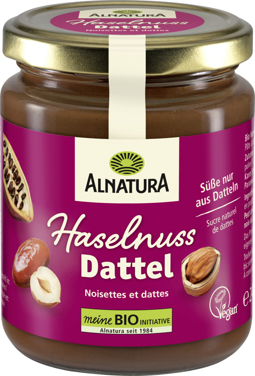 Bild 1 von Alnatura Bio Haselnuss-Dattel Creme